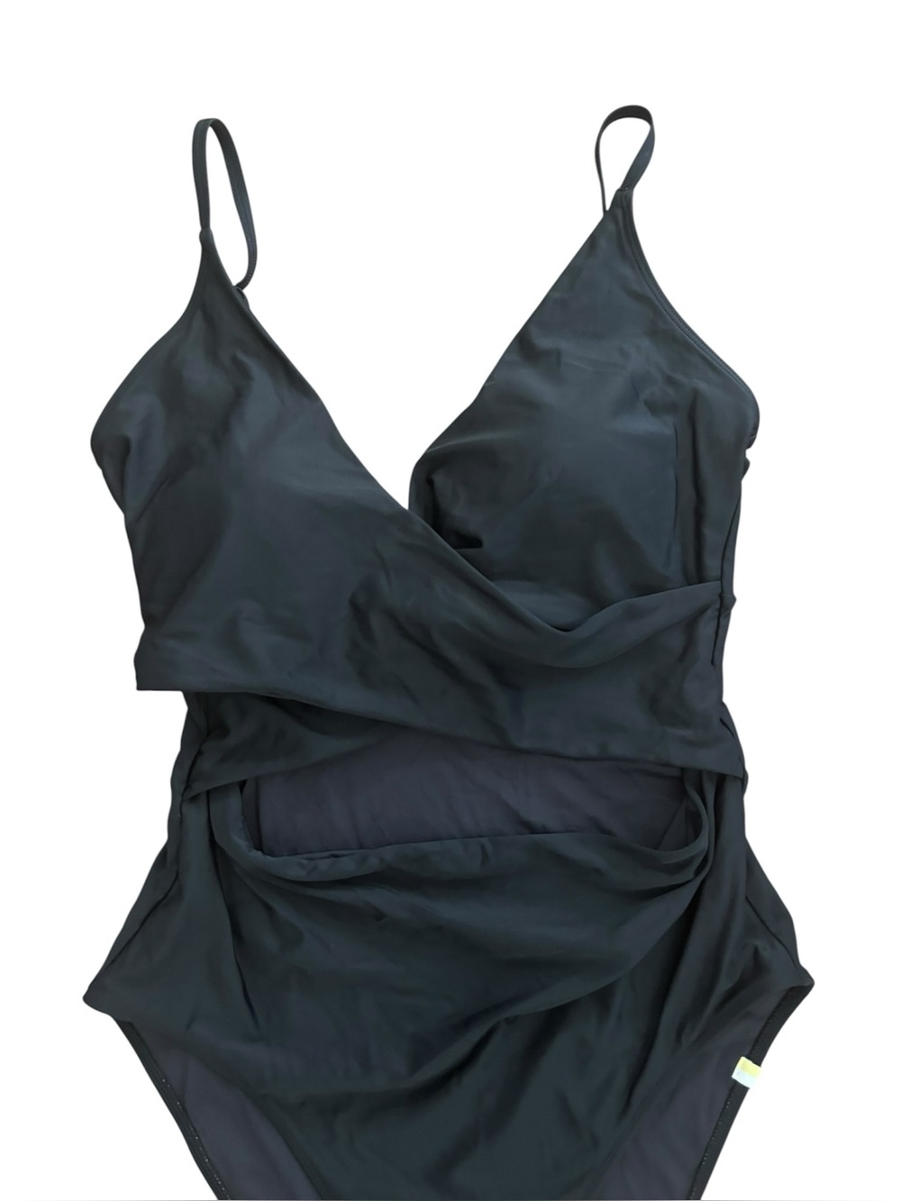 Summersalt The Sea Breeze Cutout One-Piece Swimsuit Black Size 10 - Picture 5 of 7
